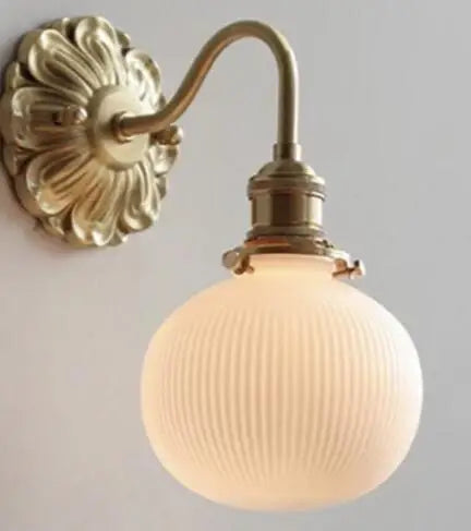 Afralia™ Ceramic Wall Lamp with Knob Switch - Home Lighting
