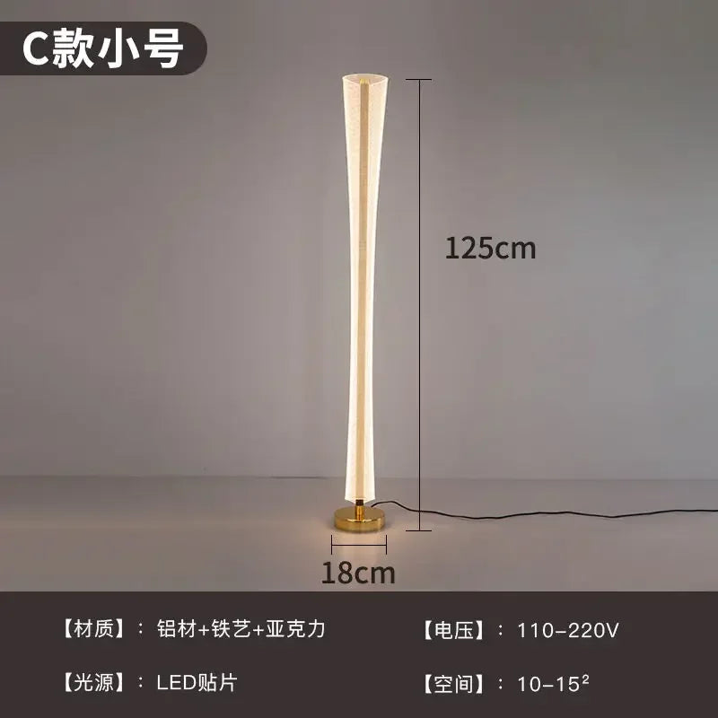 Afralia™ Starry Sky Ambient Floor Lamp for Living Room and Bedroom