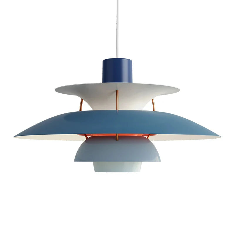 Afralia™ Nordic Colorful Umbrella LED Pendant Light for Dining Room