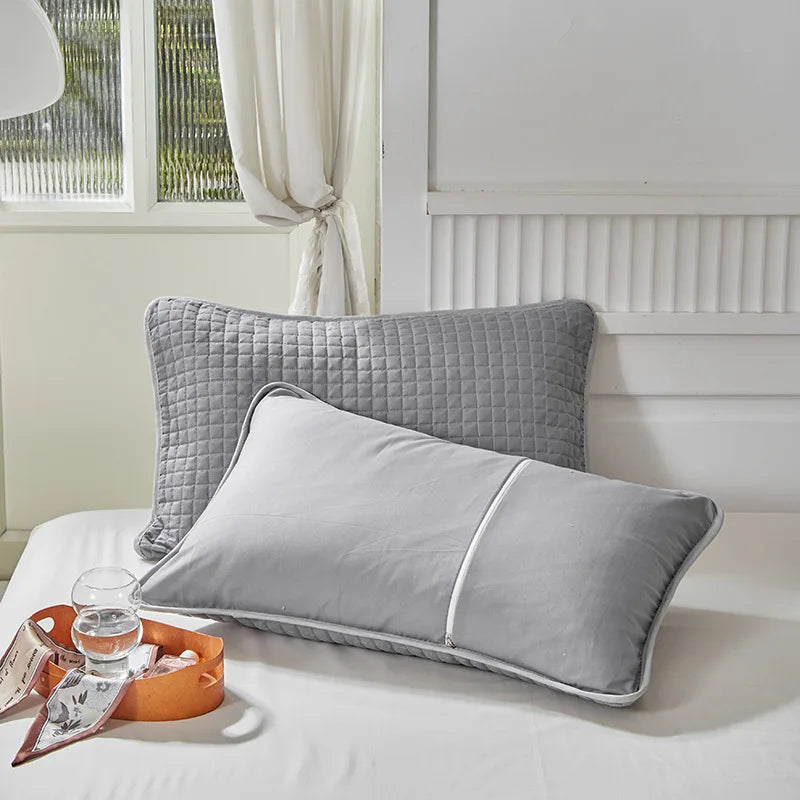 Afralia™ Cotton Pillowcase Shield for Sweat Protection and Breathable Comfort