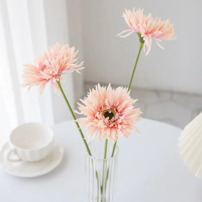 Afralia™ Brushed Gerbera Vase: Home Decor, Wedding, Christmas, Party Wreaths & Scrapbooking