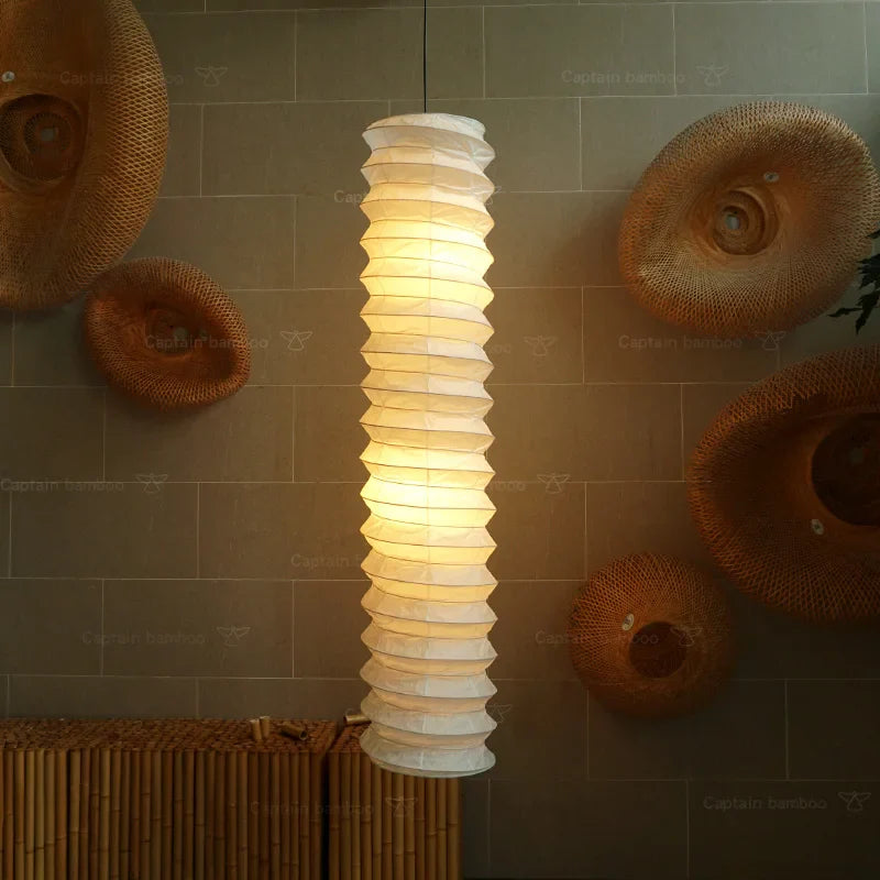 Afralia™ Noguchi Rice Paper Pendant Lights for Home Decor and Living Room