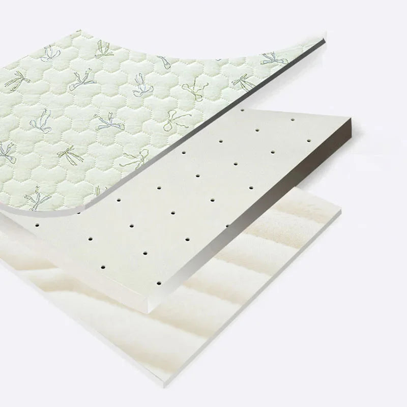 Afralia™ Floral Latex Cooling Mattress Set, Multi-Layer Soft Cushion, Breathable & Quick Cooling