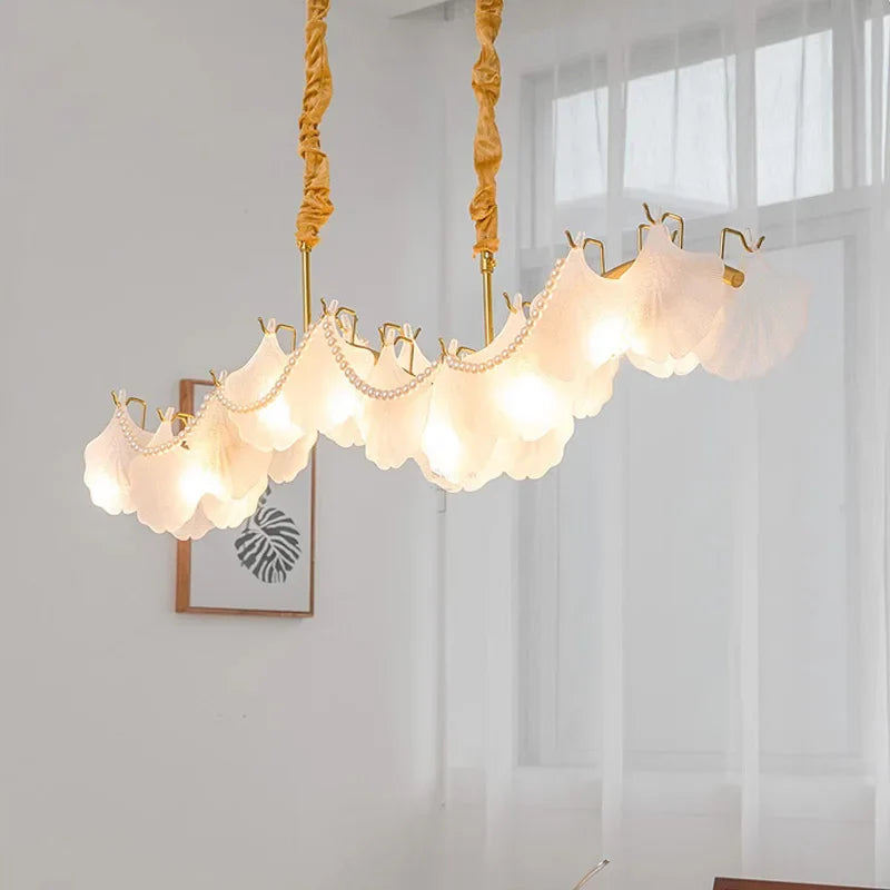 Afralia™ LED Ceiling Chandelier Light Hanging Lamp for Living Room Home Decor