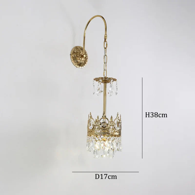 Afralia™ Crystal Crown Chandelier: Modern LED Ceiling Light Fixture for Luxury Home Decor