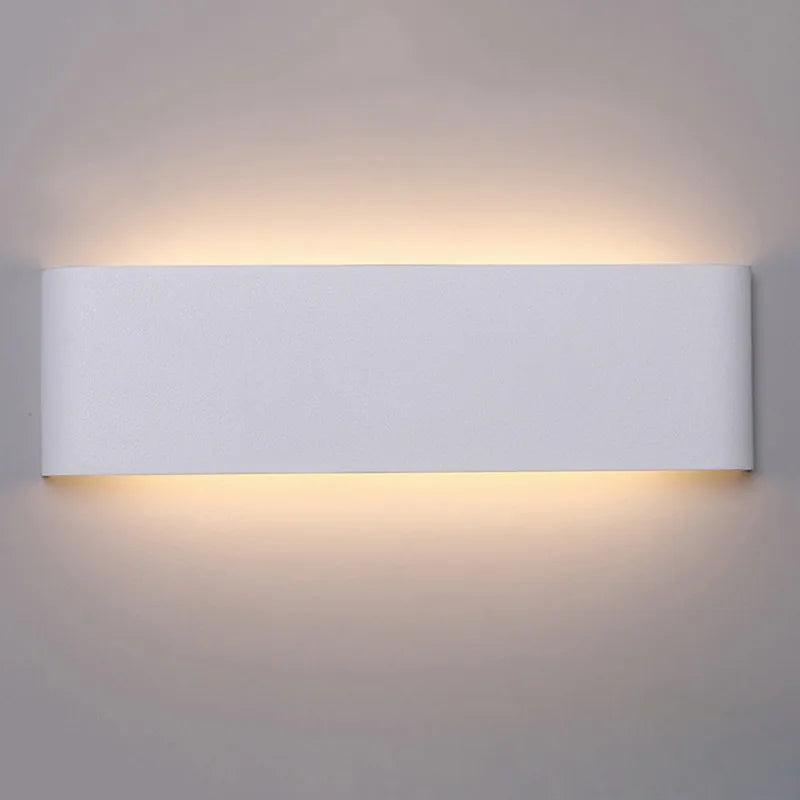 Afralia™ Modern LED Aluminum Wall Sconces for Indoor Lighting in Stair, Bedroom, Living Room