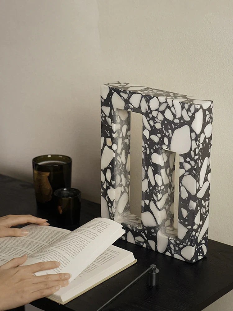 Afralia™ Archway Terrazzo Sculpture for Home Decor