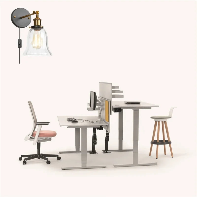 Afralia™ Industrial Clear Glass Wall Sconce Light for Stair, Foyer, Bedroom.