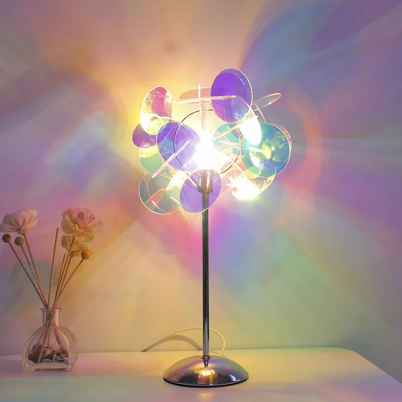 Afralia™ Aurora Acrylic Projection Lamp: Romantic Bedside Night Light for Girls, DIY Gift