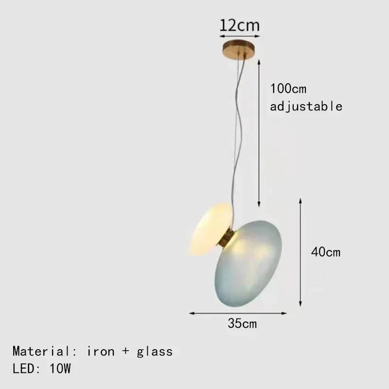 Afralia™ Nordic LED Pendant Chandelier for Dining Kitchen Study Bedroom Lighting