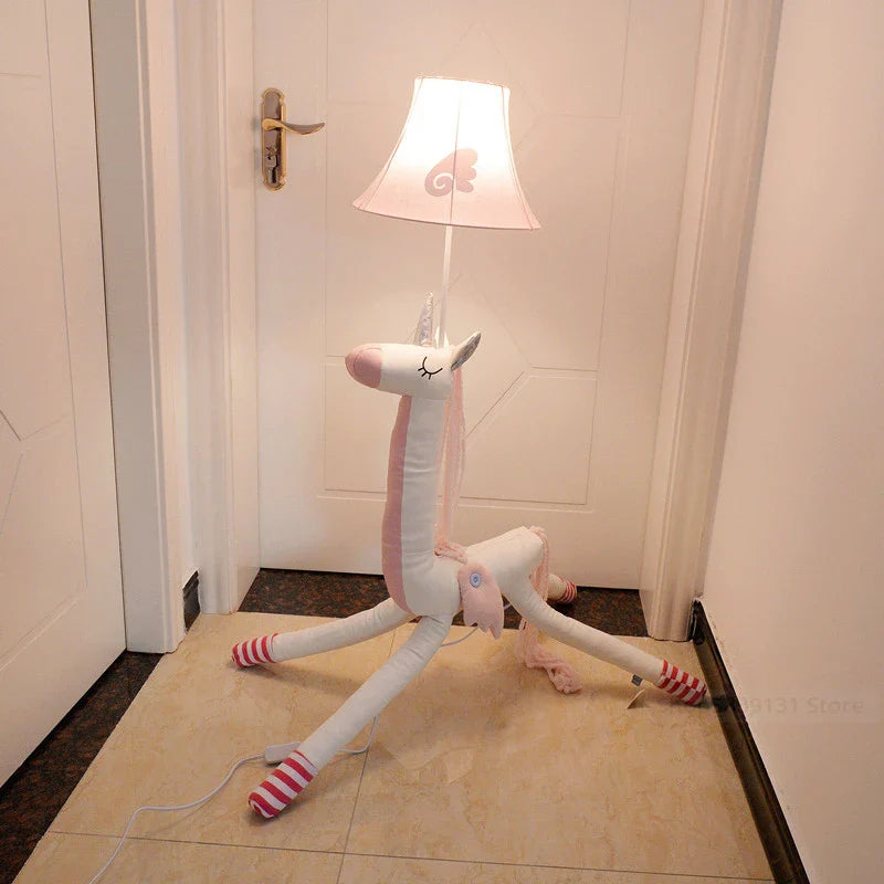 Afralia™ Animal Shape LED Floor Lamp for Children's Room Decoration
