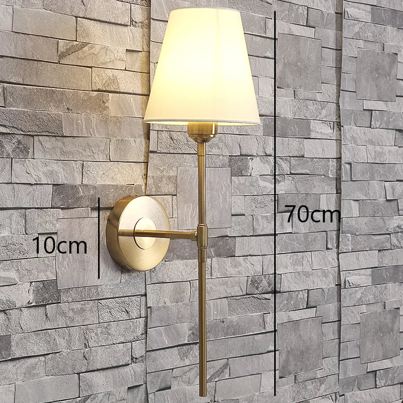 Afralia™ Minimalist LED Wall Sconce Light for Living Room Bedroom Decor