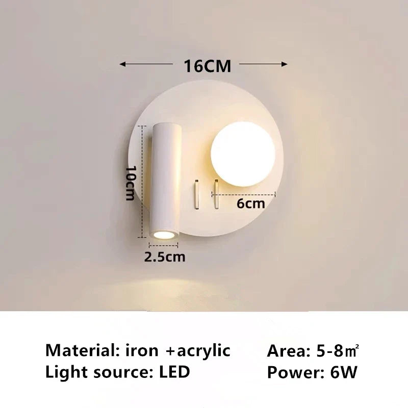 Afralia™ Cloud Wall Lamp - Modern Nordic Minimalist Bedroom Lamp for Children's Room