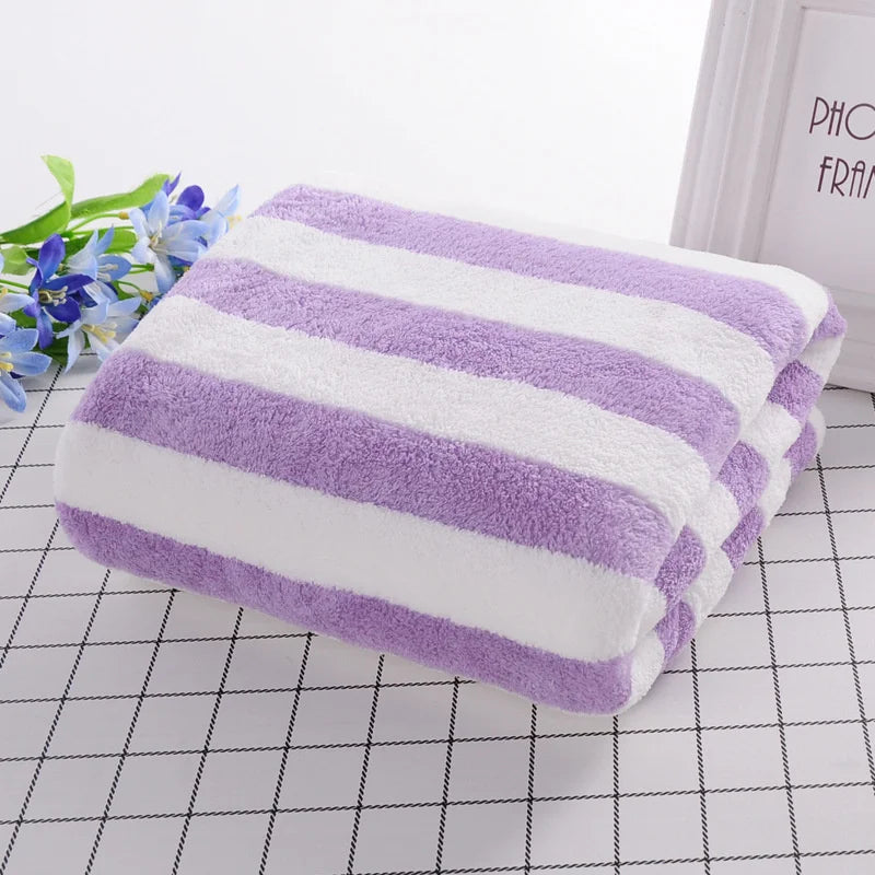 Afralia™ Microfiber Bath Towel Sets for Soft Absorbent Quick Drying Adults