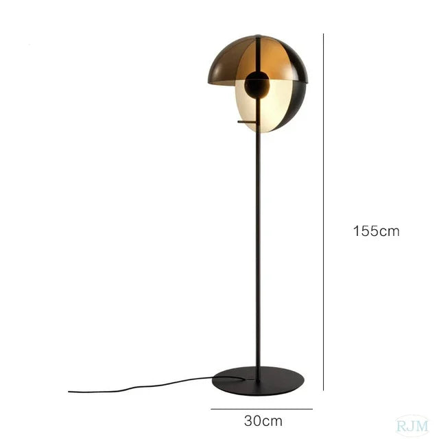 Afralia™ Nordic LED Floor Lamp Modern Design for Living Room Bedroom Decor