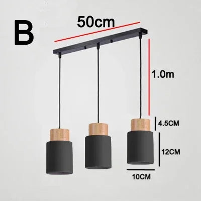 Afralia™ Simple Nordic LED Pendant Wire Chandelier for Kitchen Bar Hotel Home Decor