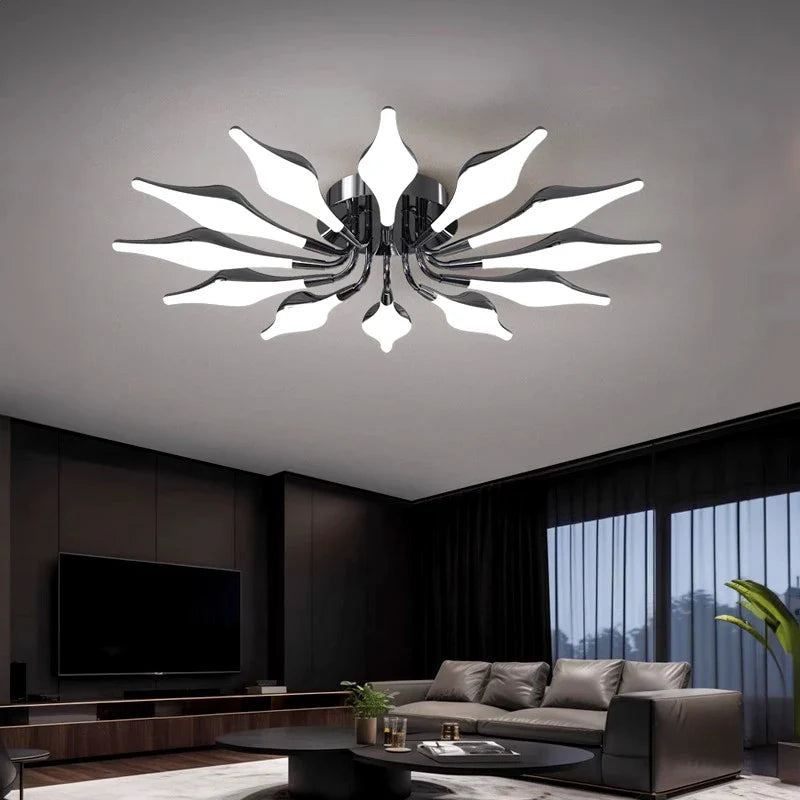 Modern Nordic LED Ceiling Light by Afralia™ for Home Decor Salon Bedroom Living Room Lighting