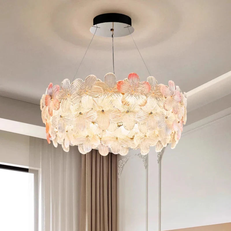 Afralia™ Crystal Chandelier Ceiling Light for Living Room Bedroom Restaurant Hotel and Villa