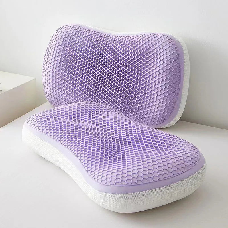 Afralia™ Honeycomb Cooling Pillow Soft Fresh Breathable Health Summer Cool Feel