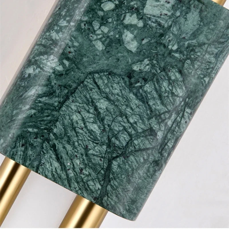 Afralia™ Modern LED Marble Wall Lamp for Home Decor & Lighting