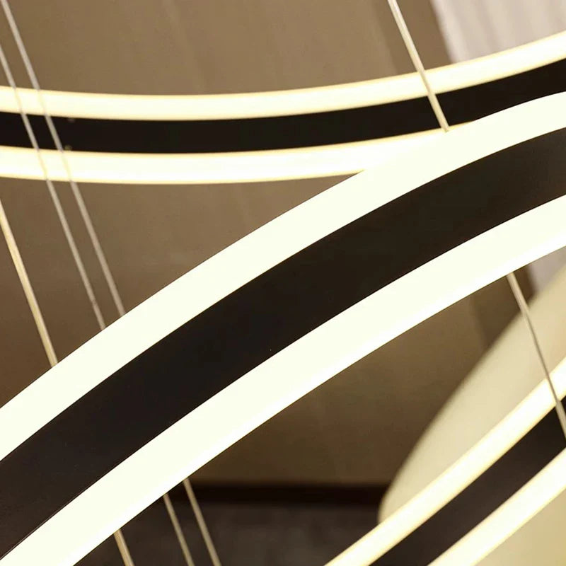 Afralia™ Nordic Home Decor Stair Chandelier Living Room Bedroom Dining Room Pendant Lights Ceiling Light Indoor Lighting