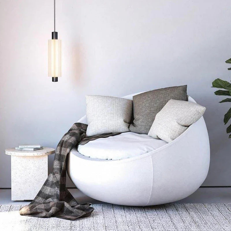 Afralia™ Acrylic Minimalist Pendant Lights | Contemporary LED Bedside Lamp for Restaurant and Industrial Decor