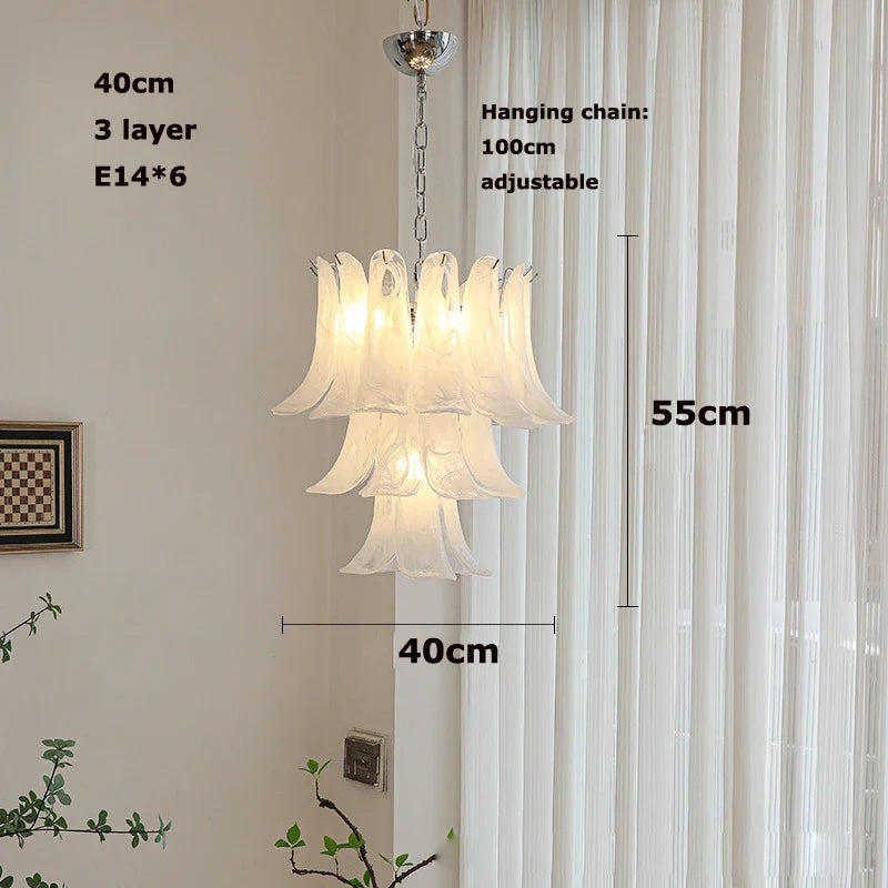 Afralia™ Green Tree Crystal LED Chandelier: Modern European Style Pendant Light with Remote Control