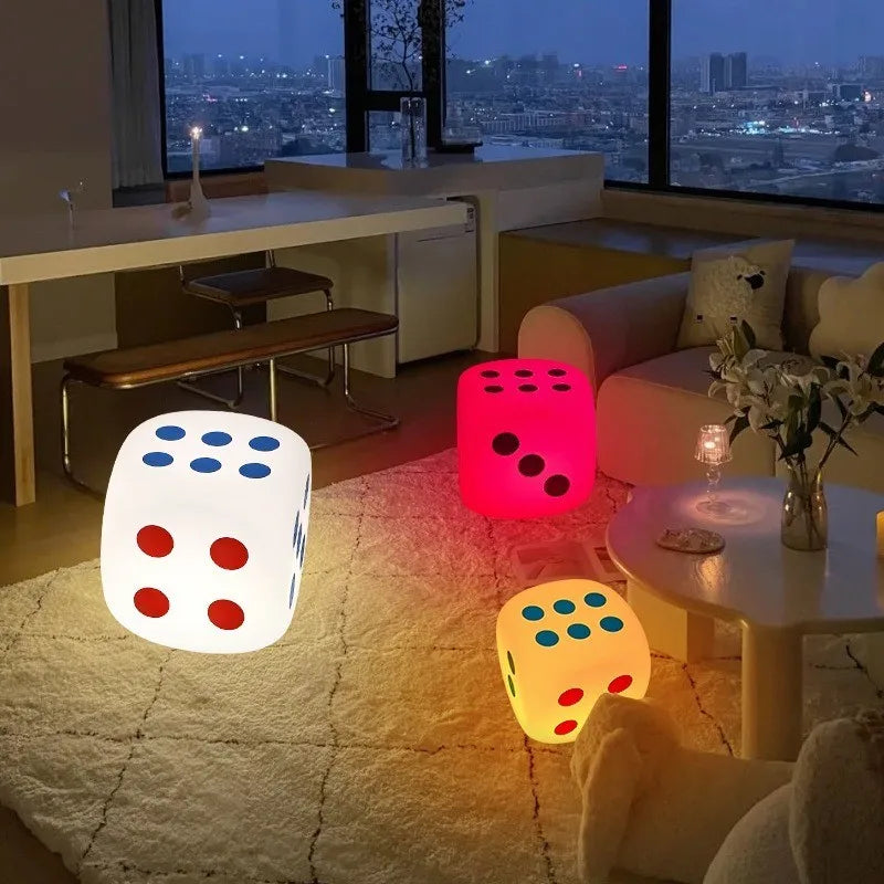 Afralia™ Colorful Remote Control Night Lamp for Living Room, Bedroom, or Office