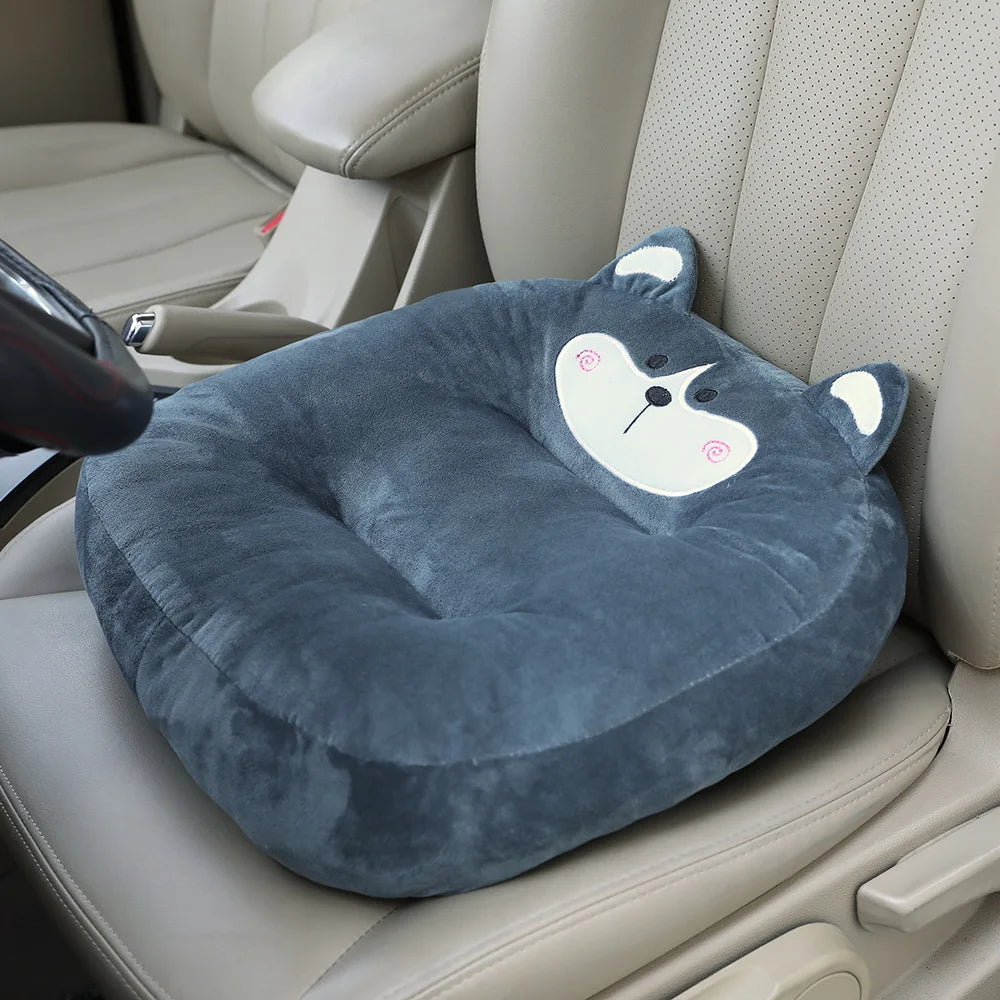 Afralia™ Cartoon Car Cushion Sofa Pad Thicken Office Chair Seat Lumbar Support Pillow