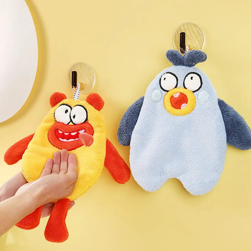 Afralia™ Kitchen Hand Towel: Soft & Absorbent Coral Velvet Cleaning Cloth, Creative New Year Gift