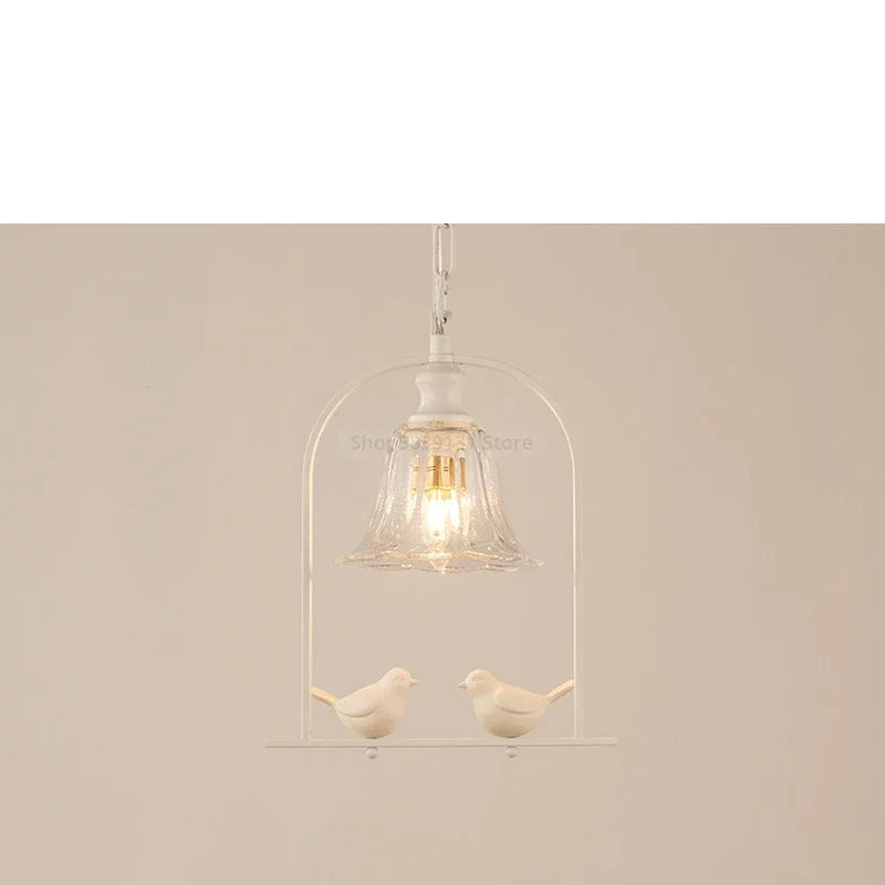 Afralia™ Nordic Bird LED Pendant Light Fixture for Dining Table and Bedroom