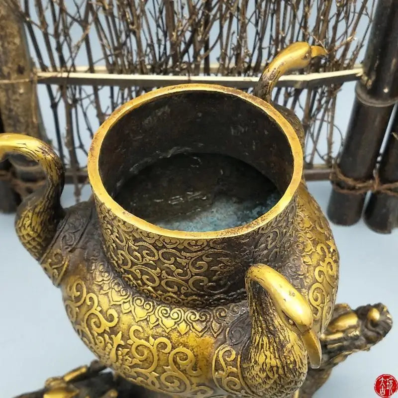 Afralia™ Dragon Tortoise Crane Incense Burner Collection for Home Decoration