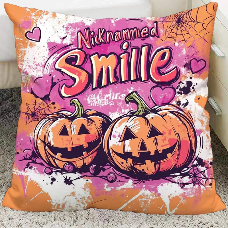 Afralia™ Halloween Plush Cartoon Pillow for Living Room and Bedroom, Festive Decoration