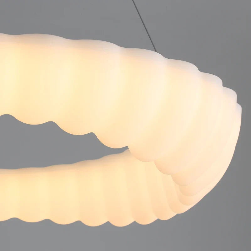 Afralia™ Modern Luster Chandelier with Backlight Effect for Living Room, Bedroom, Dining Room