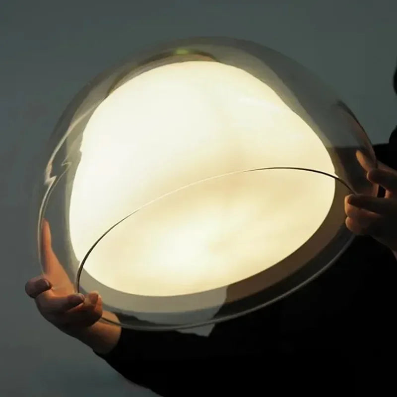 Afralia™ Jelly Amber Chandelier - Luxury Glass Lighting Fixtures for Home Decor