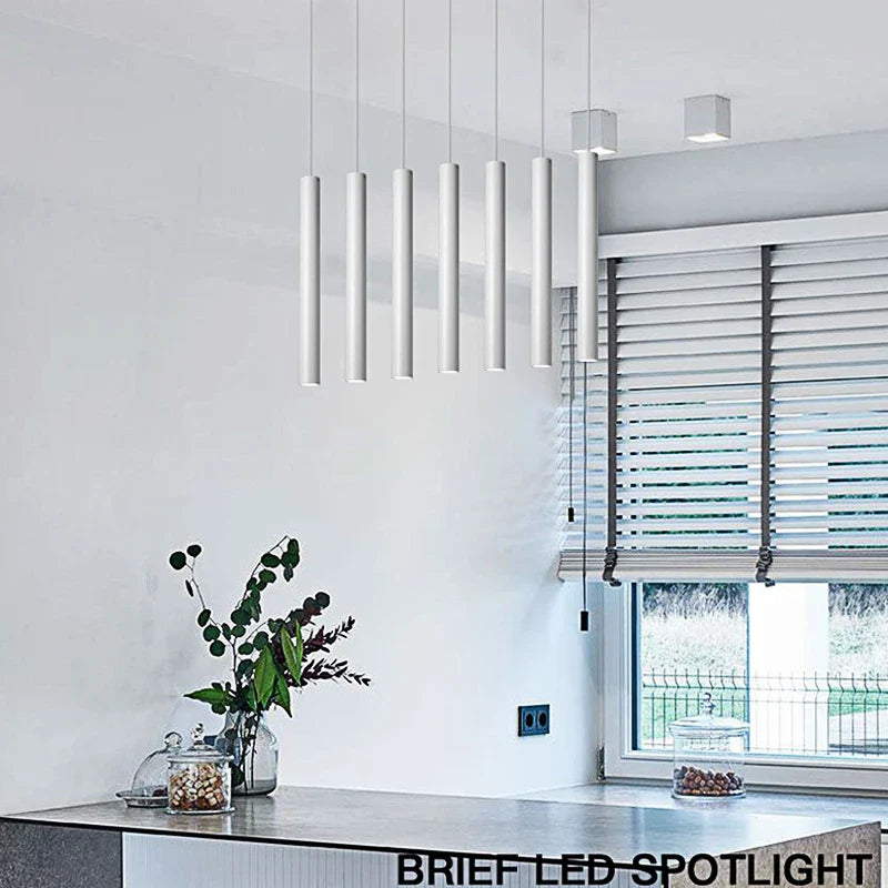 Afralia™ Modern Small Spot Light for KTV, Restaurant & Bar Black & White Led