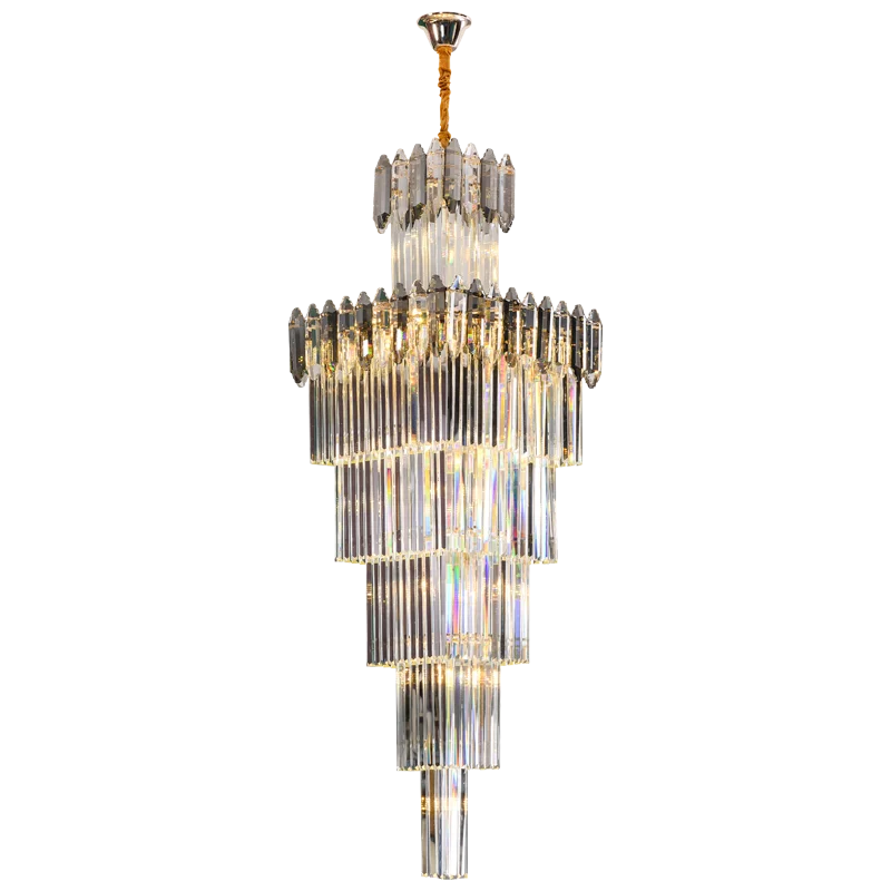 Afralia™ Crystal Chandelier: Elegant Light Fixture for Luxury Interiors