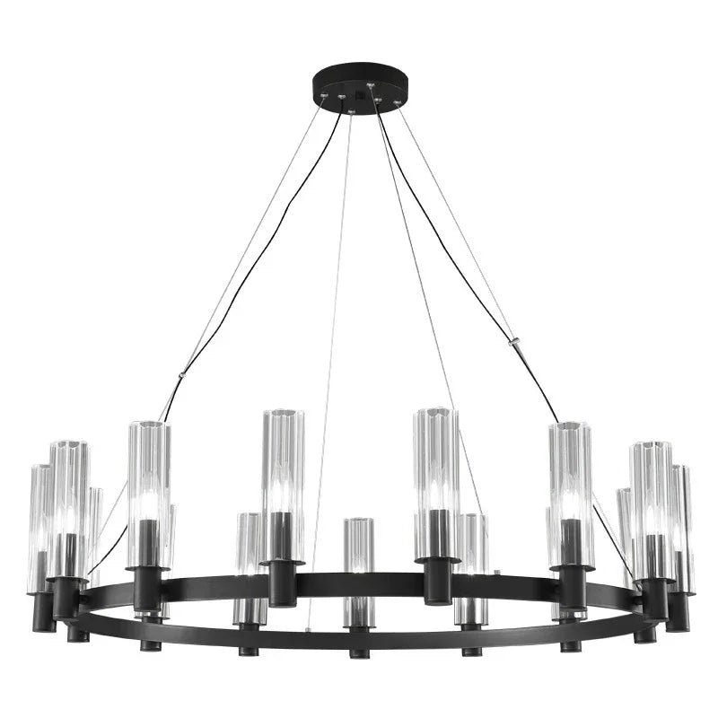 Afralia™ Crystal Chandelier Pendant Lights - Luxury LED Lighting for Living Room
