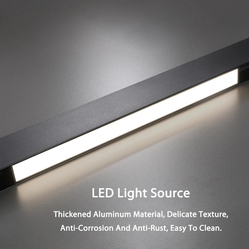 Afralia™ LED Linear Ceiling Lamp for Living Room, Dining Room, Bedroom - Minimalist Design