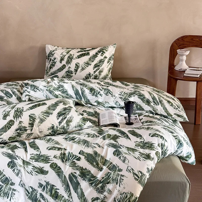Afralia™ Floral Print Bedding Sets: Soft Comfort for All Seasons