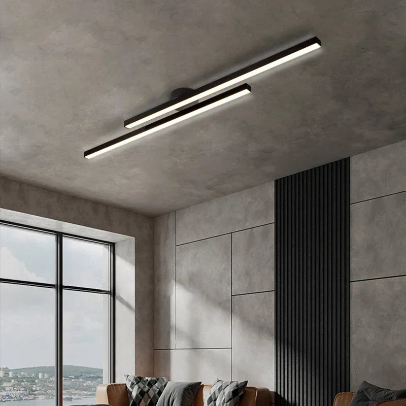 Afralia™ Modern LED Ceiling Lamp for Bedroom & Living Room Lighting