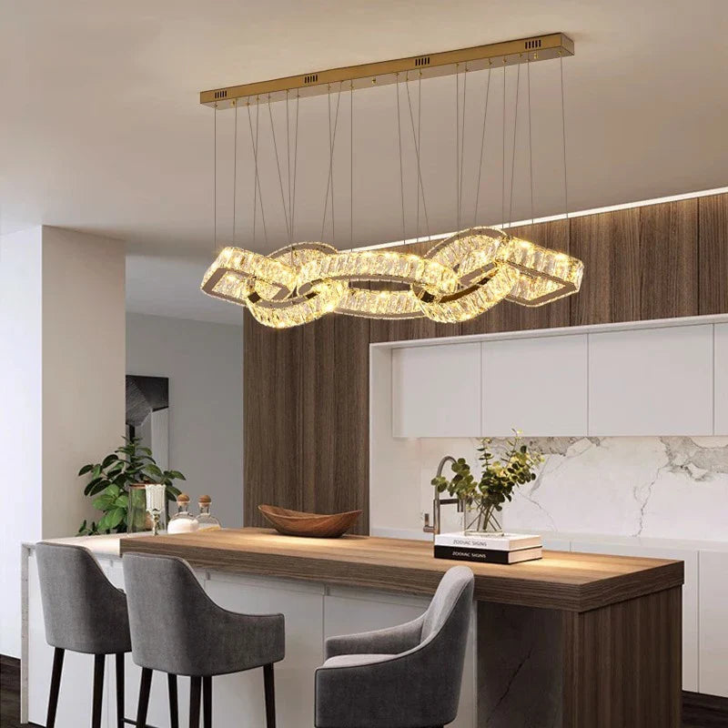 Afralia™ Modern Pendant Chandeliers: Stylish Indoor Lighting for Dining Room