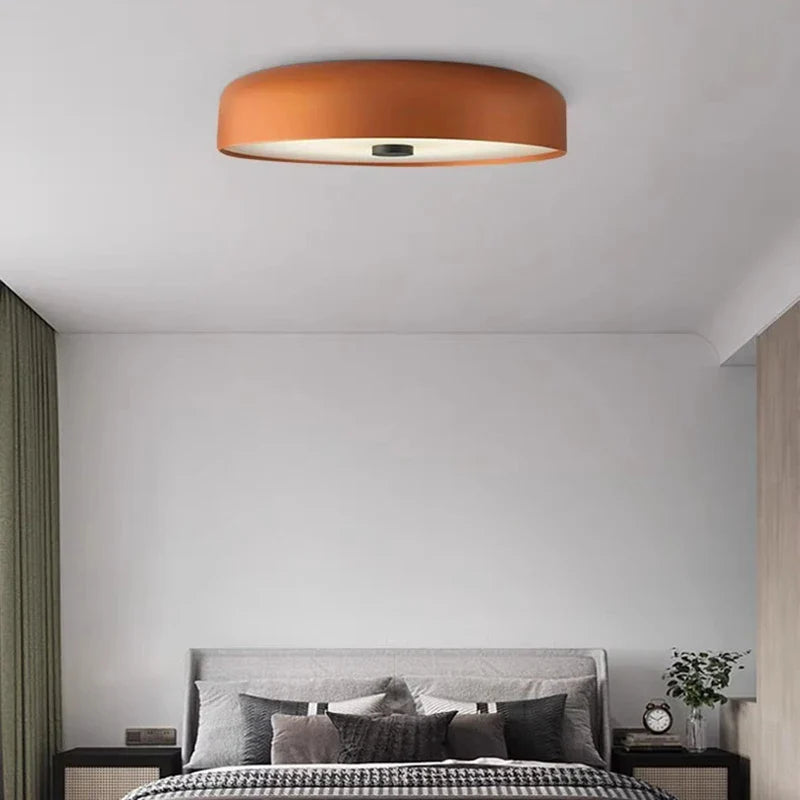 Afralia™ Nordic Metal LED Ceiling Light for Parlor Bedroom Dining Room