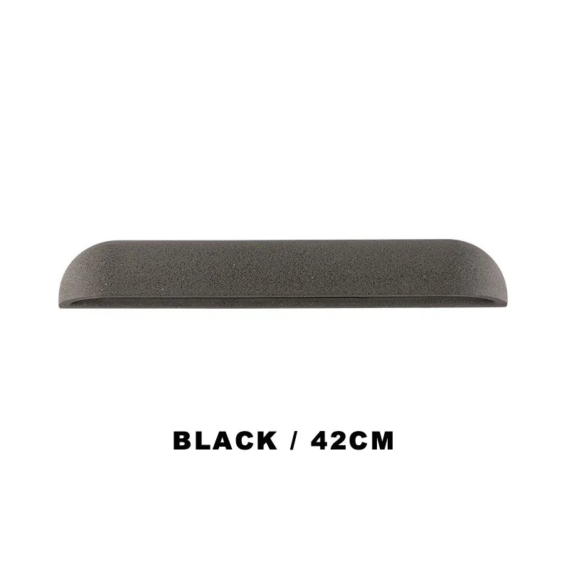 Afralia™ LED Outdoor Wall Lamp for Japanese Garden Stone Travertine Decoration