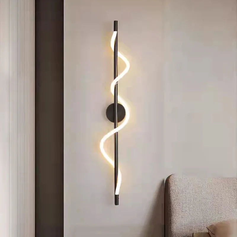 Afralia™ Dimming Wall Lights in Gold, Black, or Copper for Living Room and Bedroom