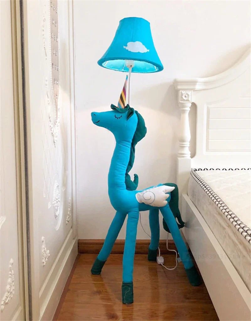 Afralia™ Animal Shape LED Floor Lamp for Children's Room Decoration