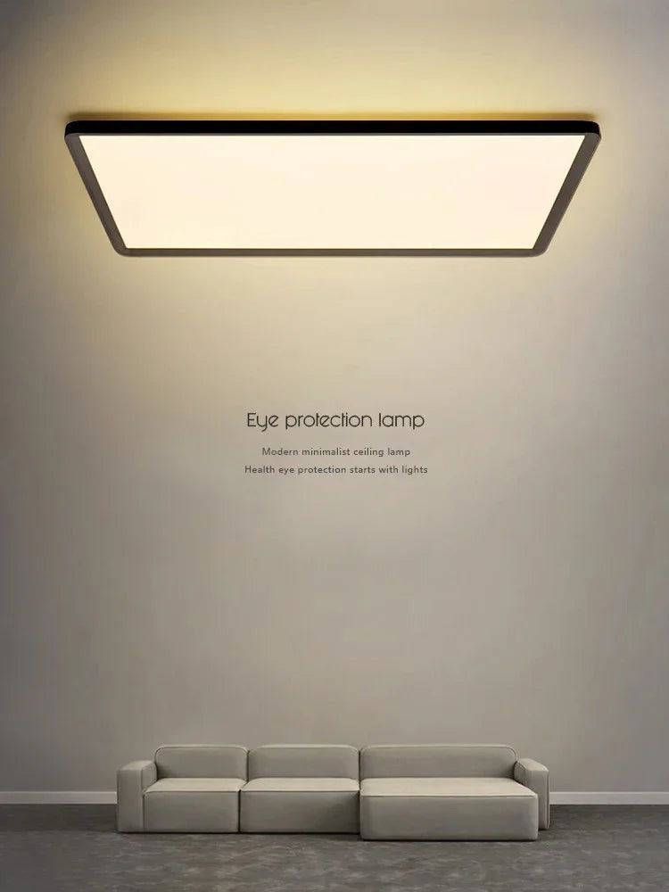 Afralia™ Square Led Ceiling Lights for Home Decoration, Modern Minimalist Indoor Lamps