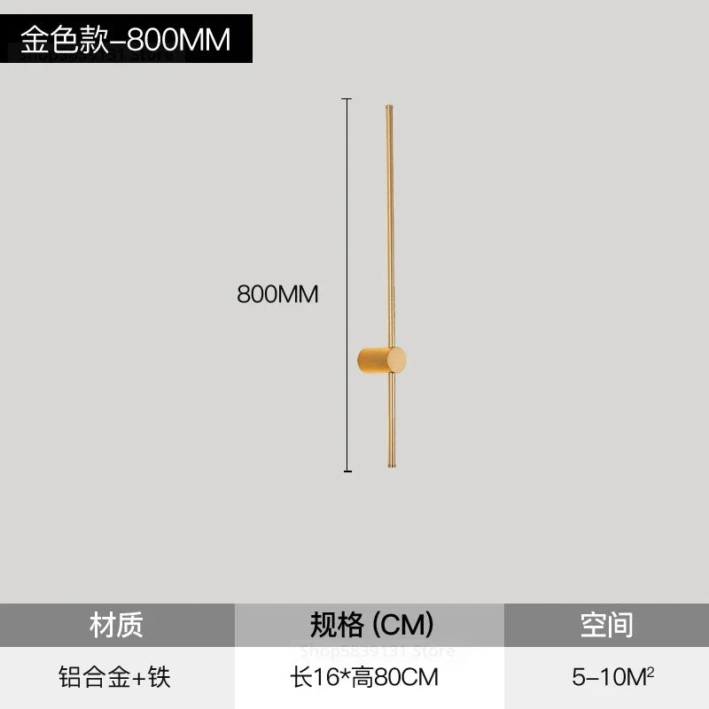 Afralia™ LED Wall Lamps: Nordic Modern Design for Living Room and Bedroom