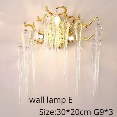 Afralia™ Modern Luxury Gold LED Crystal Chandelier for Living Room