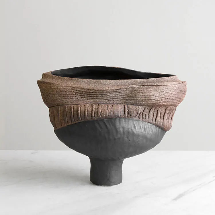 Afralia™ Resin Vase: Handmade Irregular Flowerpot for Home Decor & Flower Arrangements